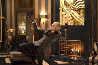 Neil Patrick Harris as Count Olaf, totally inspired by Karl Lagerfeld