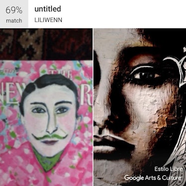 Google Arts and Culture face match app