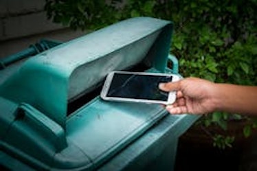 Trash smartphone