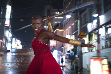 Danai Gurira as Okoye in 'Black Panther'.