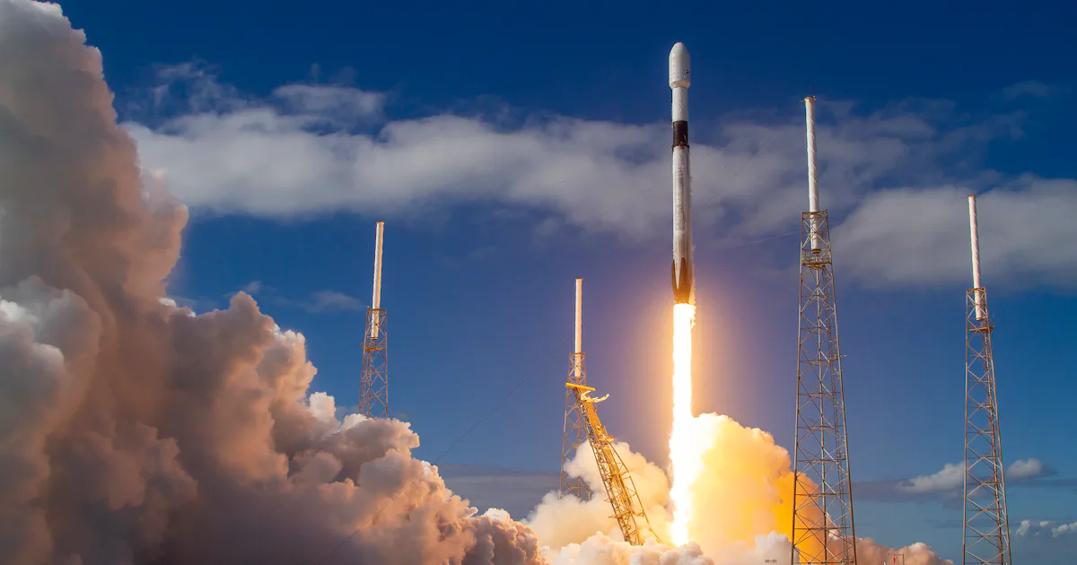 Reusing Rocket SpaceX reached a momentous milestone in the race to reuse rockets