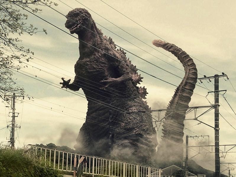 godzilla shin tail