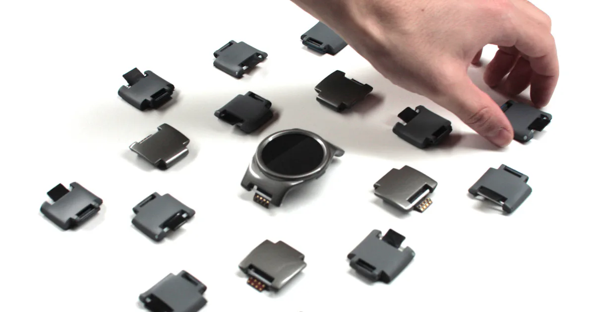 Watch Wireless Module Makers of This Modular Smart Watch Think It's 'Future Proof'