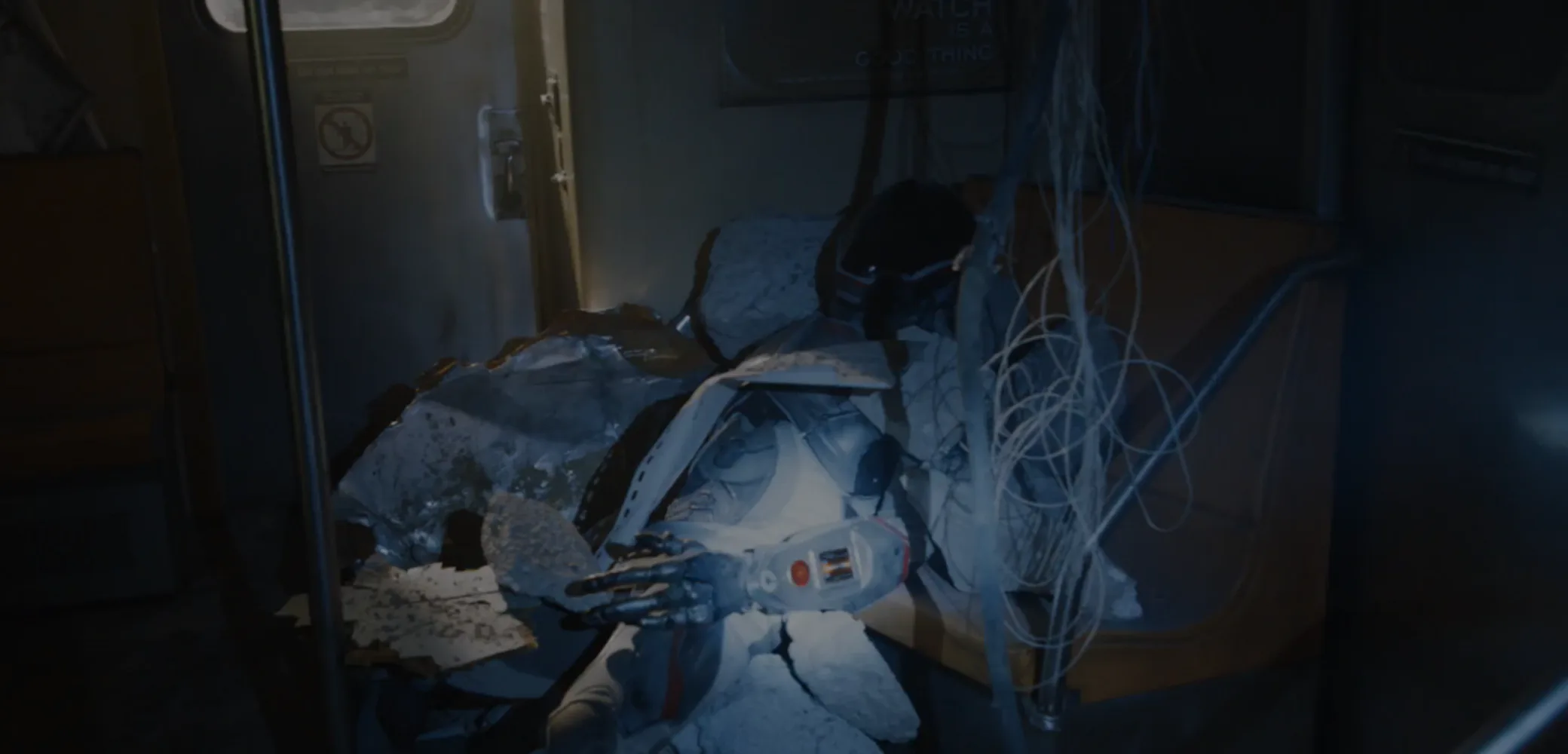 We Screenshotted That Alien Ambassador in 'Colony' Episode 9 So You ...