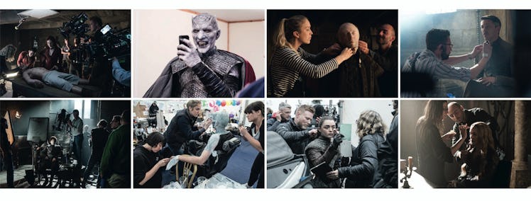 'Game of Thrones' behind-the-scenes photos.