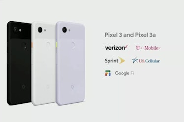 google i/o pixel 3a carriers