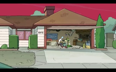 rick's house rick and morty