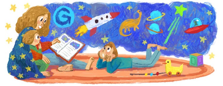 Poland mother's day google doodle 2014