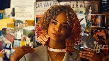 Detroit's earrings in 'Sorry to Bother You' are nothing short of iconic.