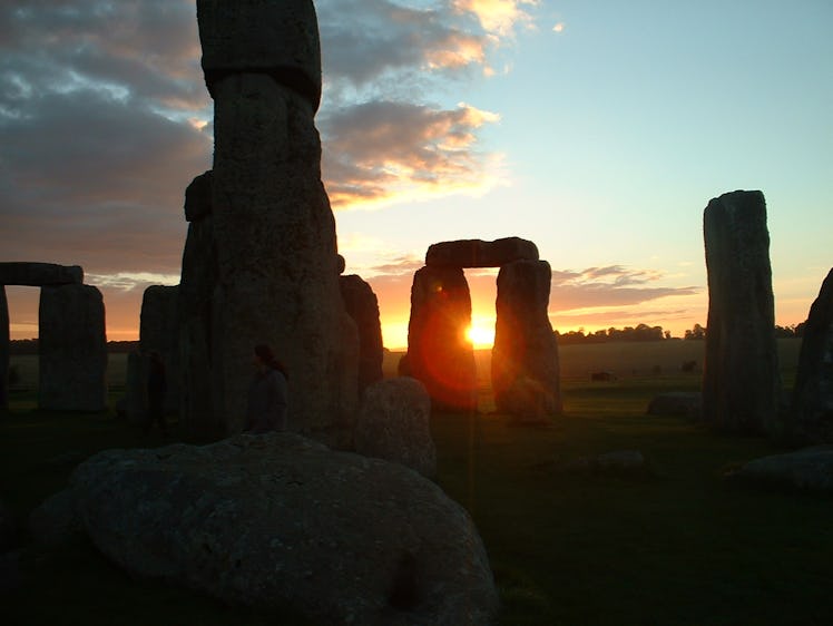 Sunset at Stonehenge