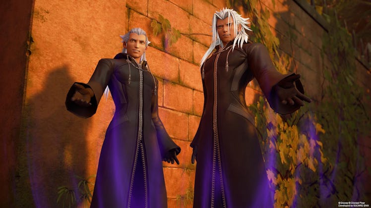Ansem and Xemnas in 'Kingdom Hearts III'.