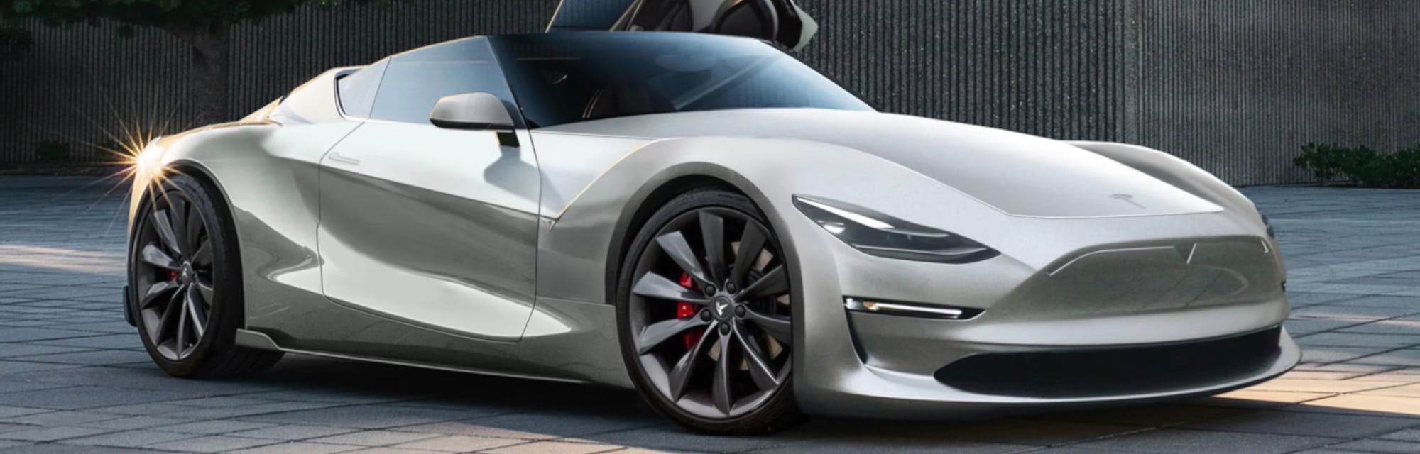 Raindrop Drop Top Elon Musk Teases New Tesla Roadster