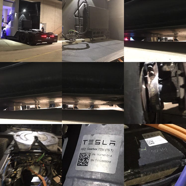 Tesla Semi The collection of images uploaded by the Reditt user.