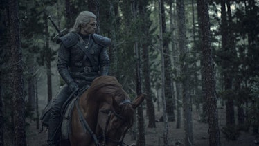 The Witcher and his horse, Roach.