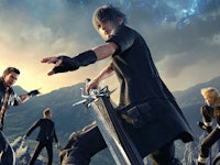 An insert from the 'Final Fantasy XV' game