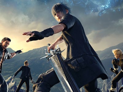 An insert from the 'Final Fantasy XV' game