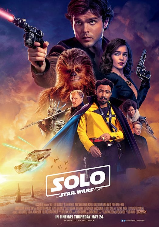 The latest poster for 'Solo.'