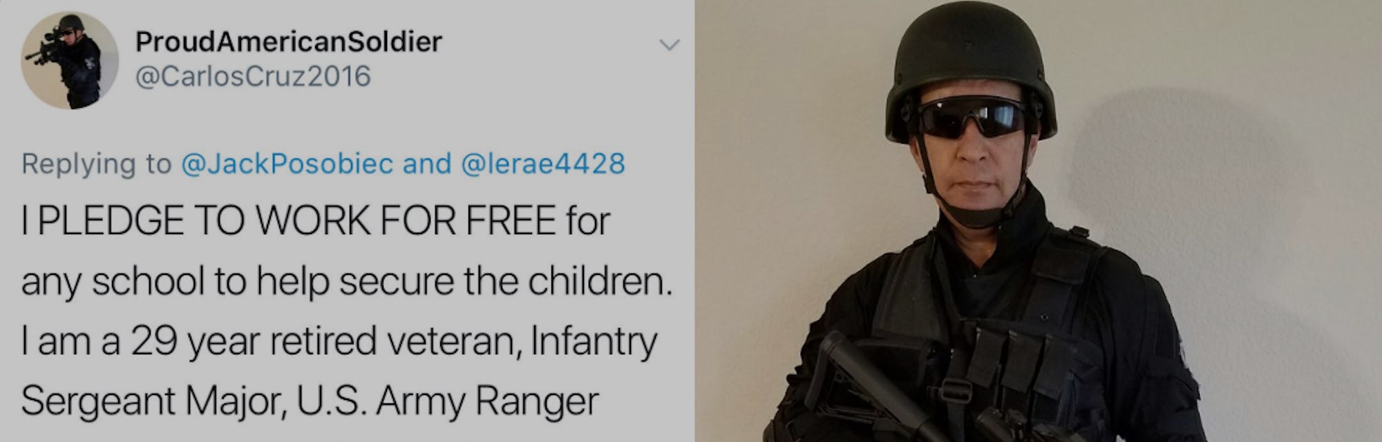 This Guy S Pledge To Secure Schools For Free Is Now A Hilarious Meme This Guy S Pledge To Secure Schools For Free Is Now A Hilarious Meme