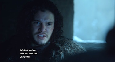 Kit Harington as Jon Snow in 'Game of Thrones' 