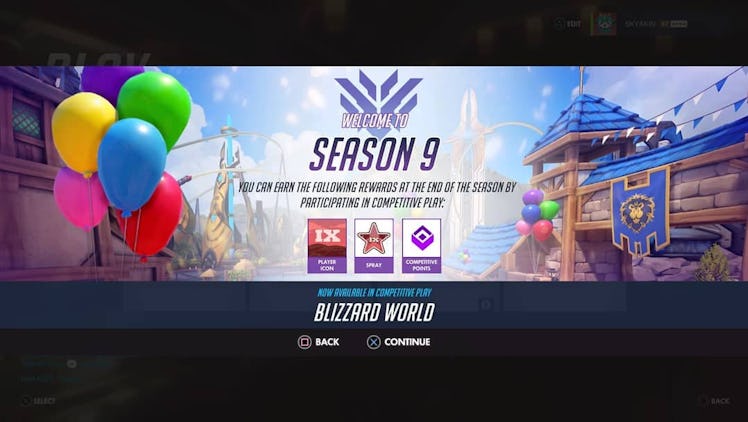 The most recent 'Overwatch' season is Season 9, and it introduced players to a new map called Blizza...