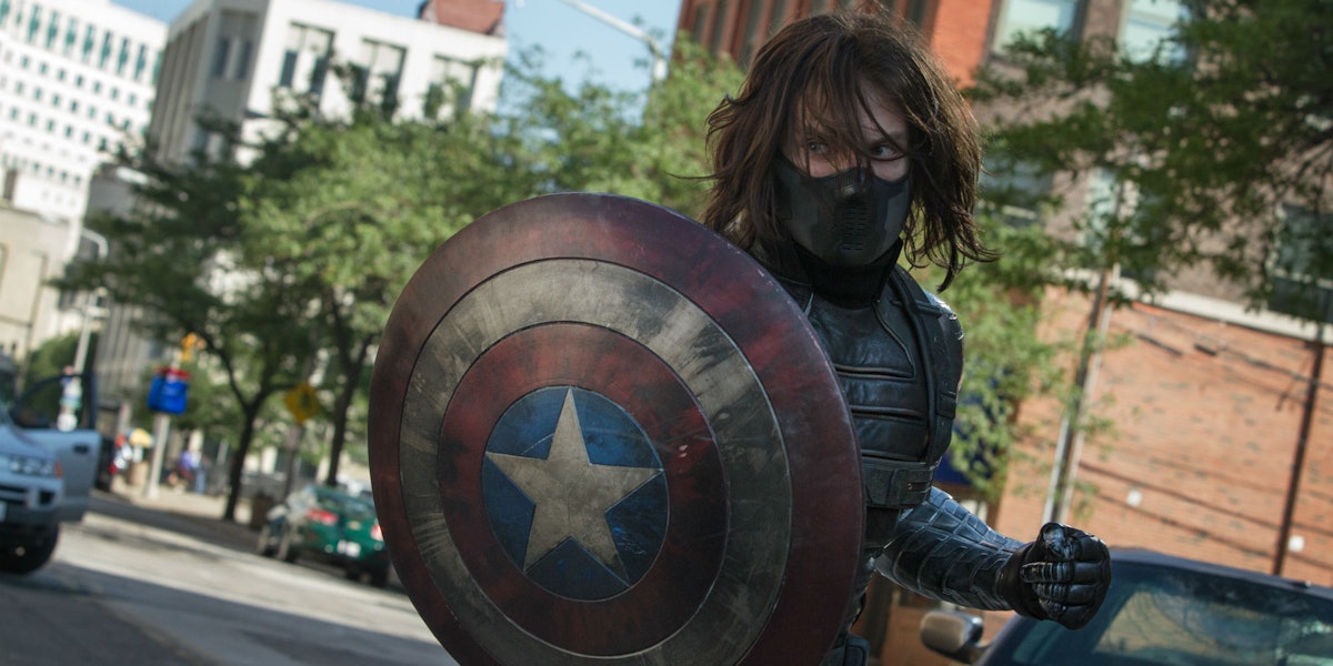 Sebastian Stan Debuts Winter Soldier Shield, Teasing Fans