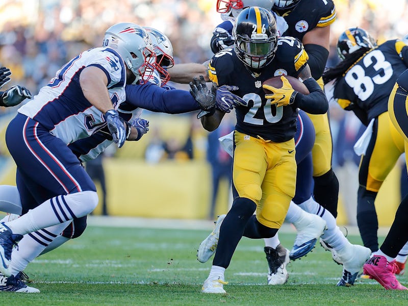 NFL Football match during playtime