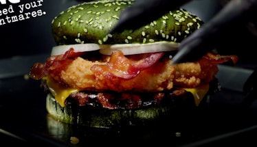 Nightmare Burger Burger King Close-Up Photo