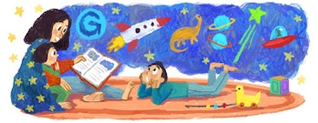 2014 mother's day google doodle