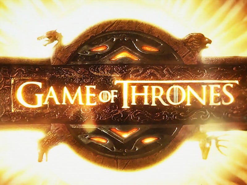 "Game of Thrones" logo sign