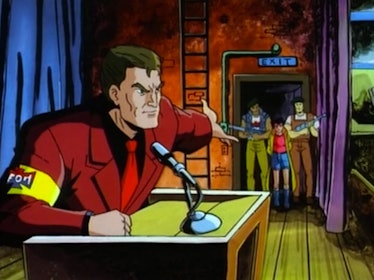 Politics played a huge role in the animated series.