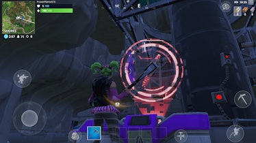 There is an active control panel at the base of the rocket in the supervillain lair in 'Fortnite: Ba...