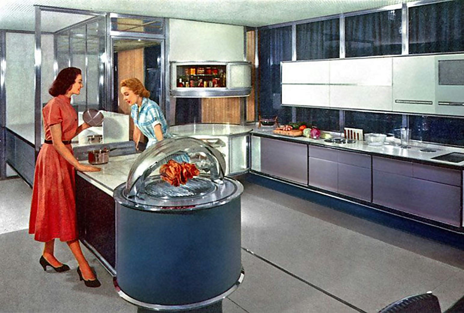 We Ve Finally Arrived In The 1950s Kitchen Of The Future   Kitchen Of The Future 