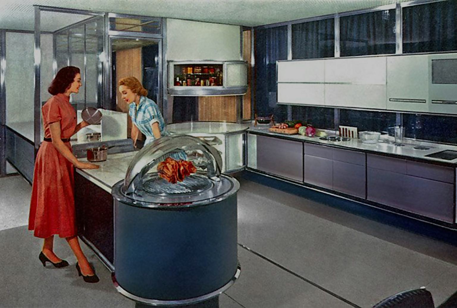 kitchen of the future 1950        <h3 class=