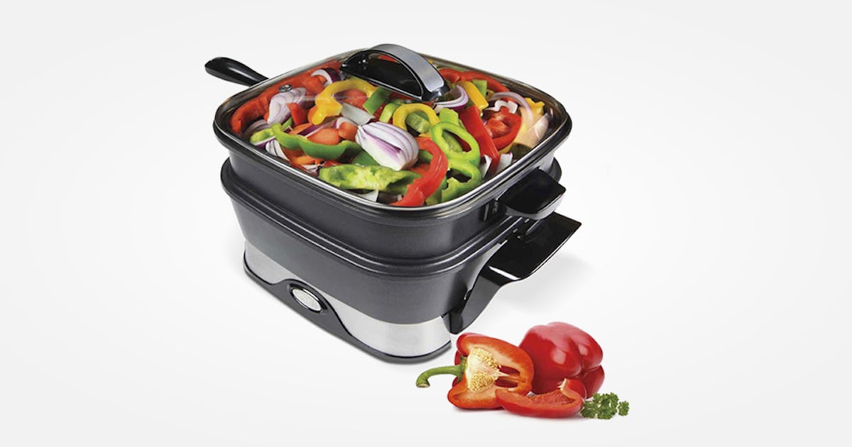 Vitachef Electric Steamer Skillet Cooking System Vitachef Electric Steamer Skillet Cooking System