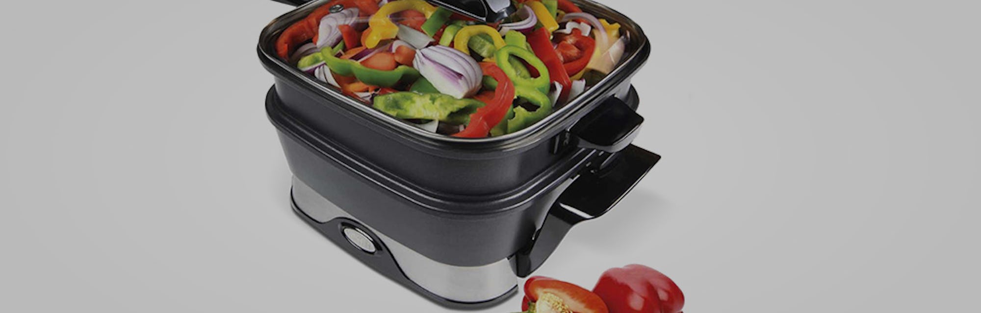 Vitachef Electric Steamer Skillet Cooking System Vitachef Electric Steamer Skillet Cooking System