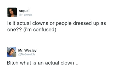 what is an actual clown ..