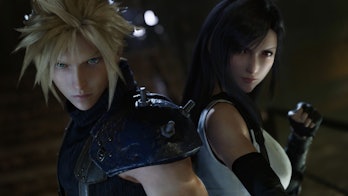 Final Fantasy VII Remake Cloud and Tifa