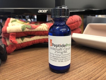 The bottle I received from Peptide Pros.