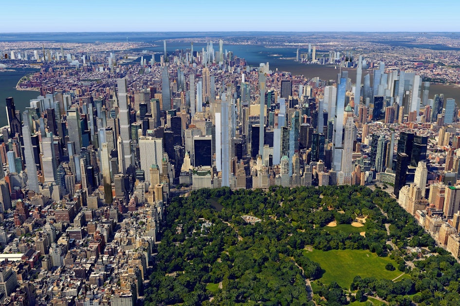 These New Renderings of Manhattan in 2020 Show a Super-Tall Future