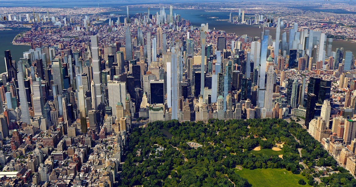 These New Renderings of Manhattan in 2020 Show a Super-Tall Future