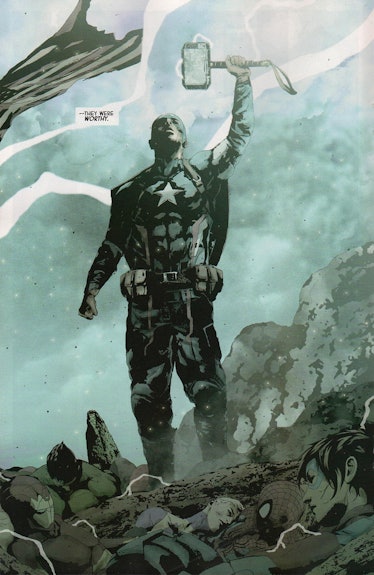 Publicidad palanca Caligrafía Avengers: Endgame' Spoilers: 4 Times Captain America Lifted Thor's Hammer