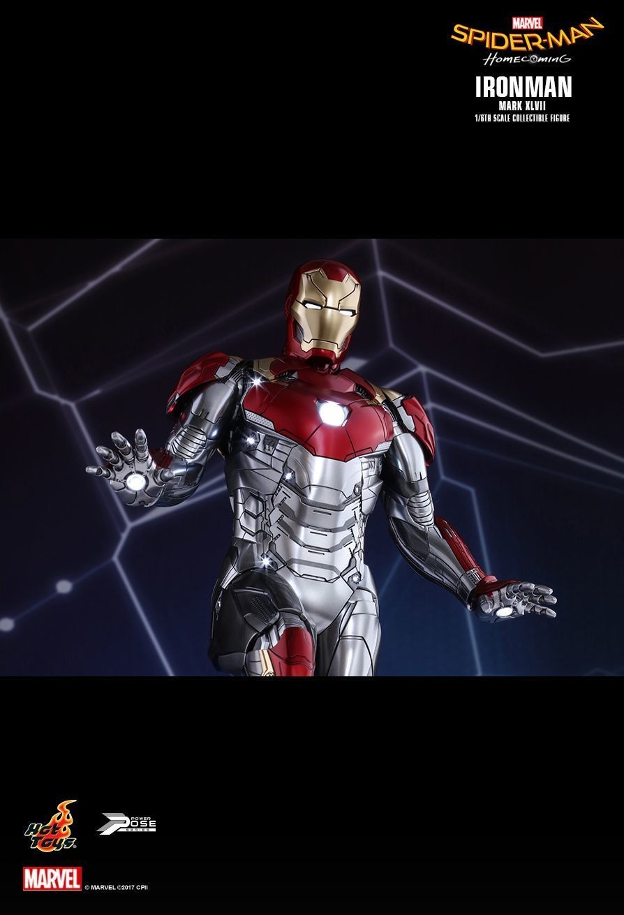 iron man silver suit