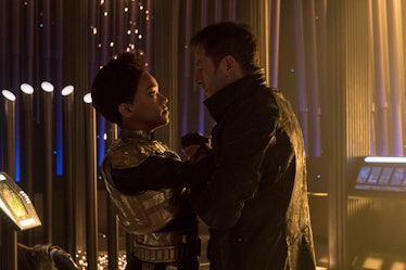 Sonequa Martin-Green and Jason Isaacs in 'Star Trek: Discovery'