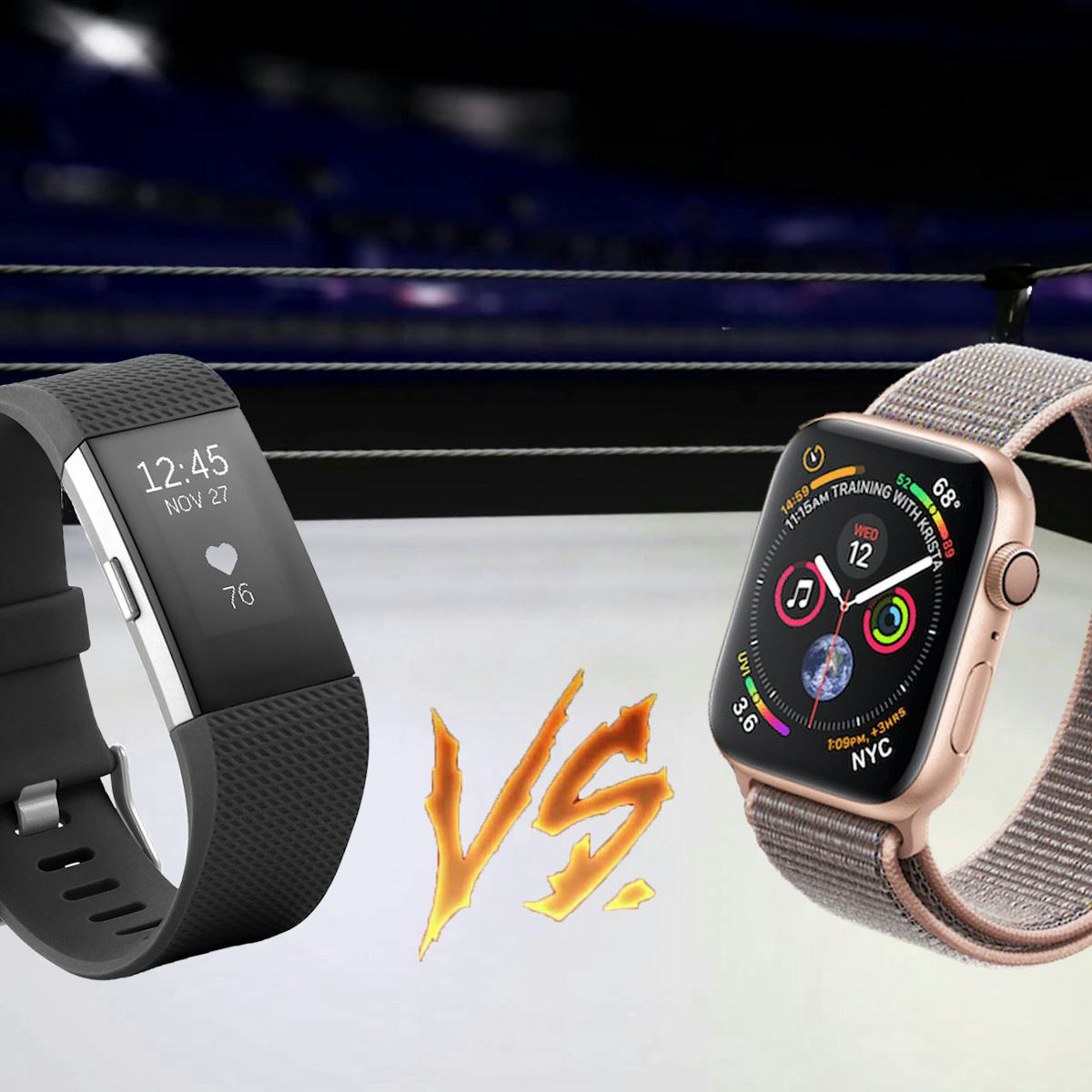Apple Watch Series 4 vs. Fitbit How the Price Features Specs Stack Up