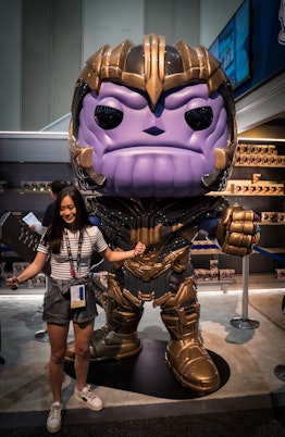 Thanos Funko Pop at San Diego Comic Con