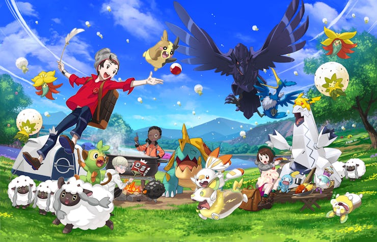 pokemon sword and shield how to add play with friends multiplayer