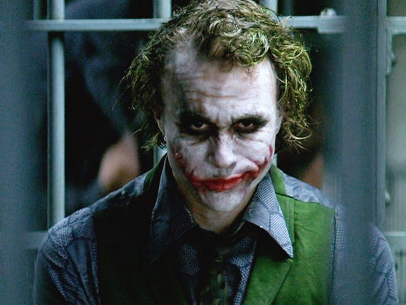 Heath Ledger portraying Joker in 'The Dark Knight'