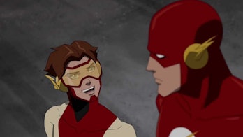 Impulse teams up with his grandfather on 'Young Justice'.