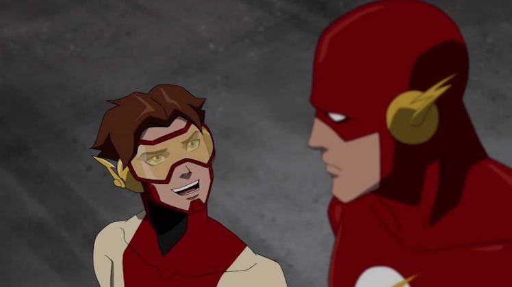 Impulse teams up with his grandfather on 'Young Justice'.