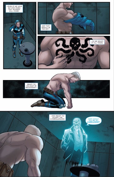 Panel from Steve Rogers: Captain America #10